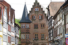 Blick zum Steinernen Haus