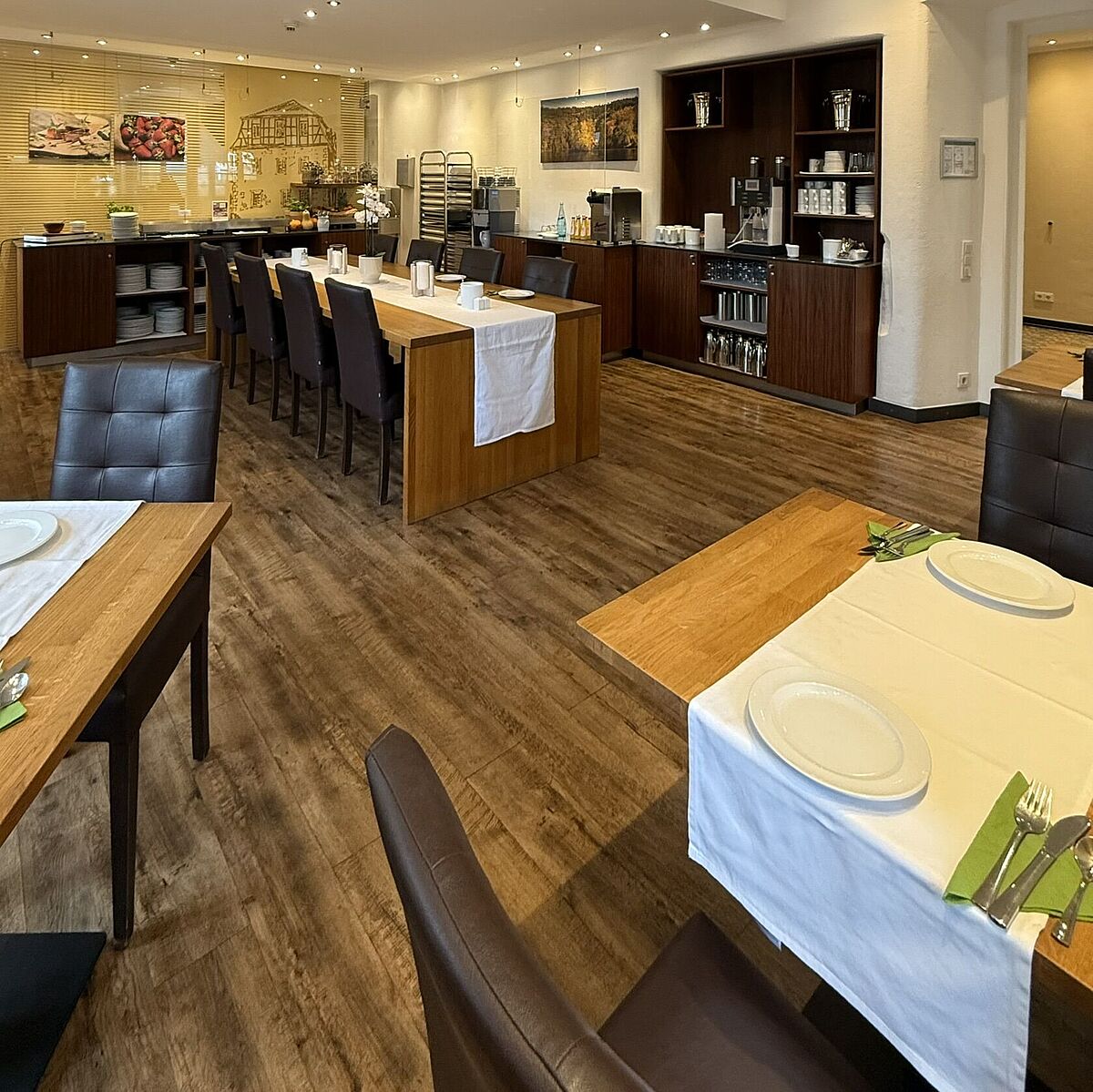 Essensraum und Frühstücksraum - Hotel Saline Büdingen