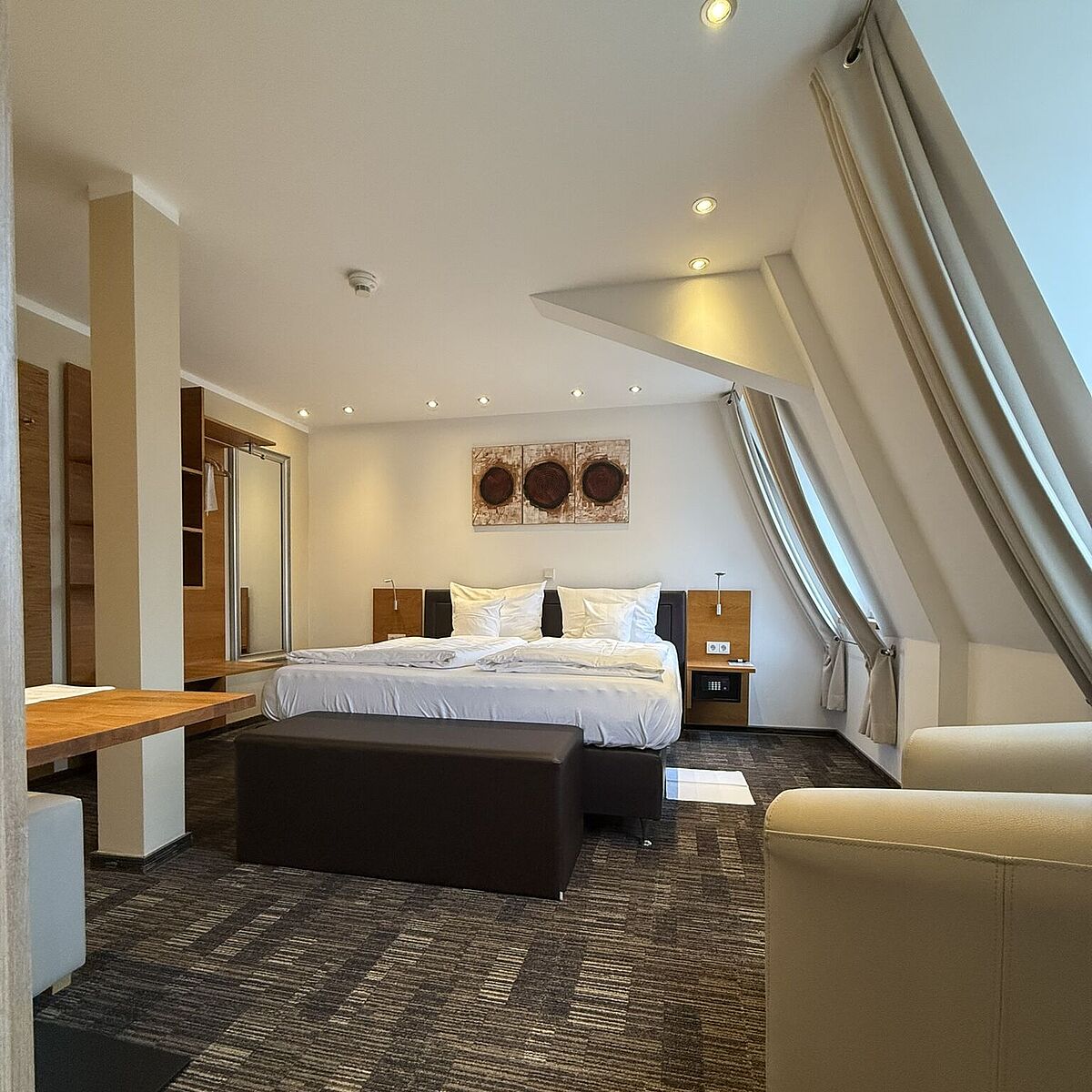 Doppelzimmer - Raumaufteilung Wohnraum