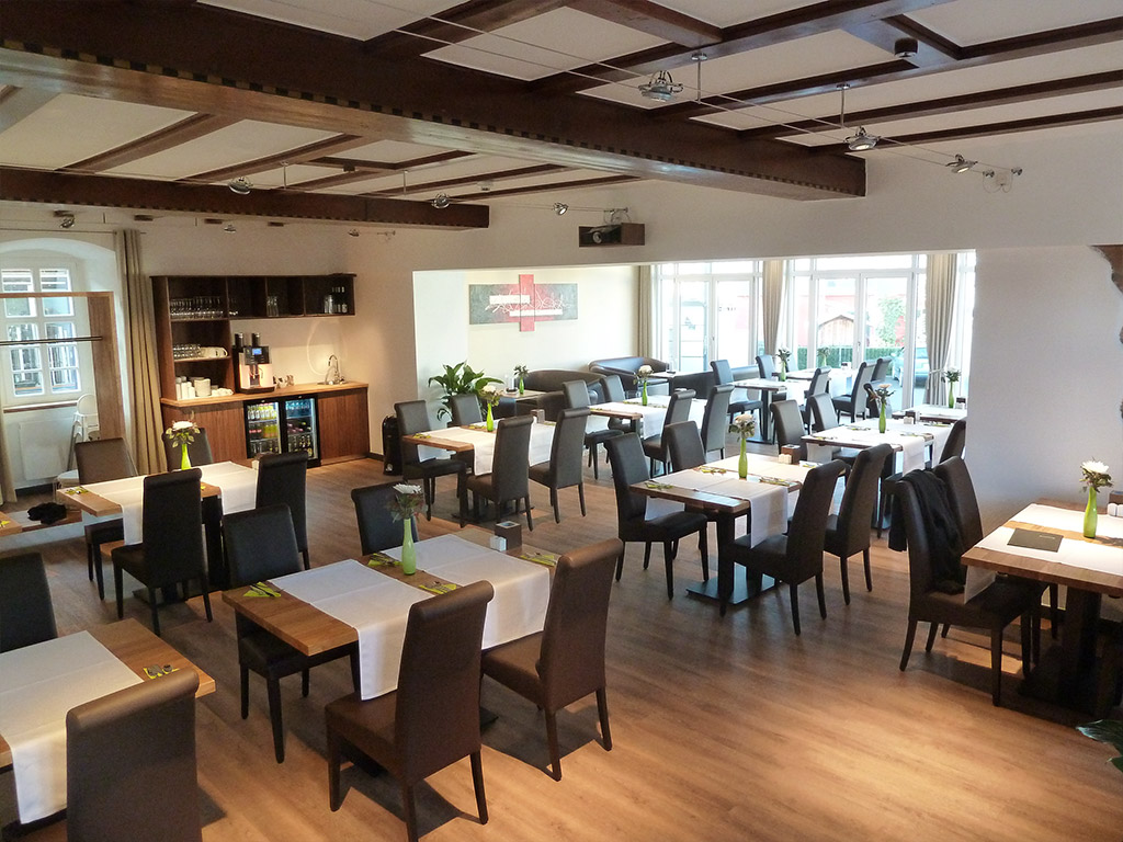 Seminar- und Frühstücksraum im Hotel